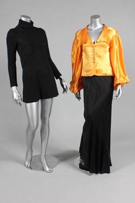 Lot 190 - A group of late 1960s-early 70s designer wear,...