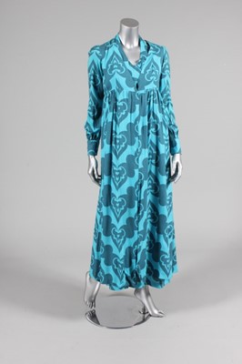 Lot 191 - An early Biba printed cotton halter-neck dress...