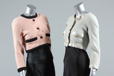 Lot 209 - Two Chanel short jackets, early 90s, both...