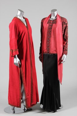 Lot 234 - A Babani rose-crepe evening jacket, circa 1920,...