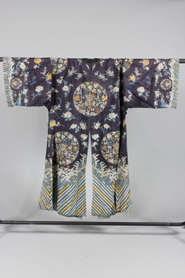 Lot 236 - A kesi semi-formal robe, late 19th century,...