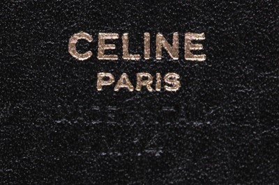 Lot 51 - Two Celine leather belts, probably 1990s,...