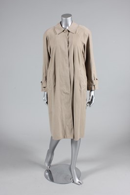 Lot 253 - The 1980s beige raincoat worn by Meryl Streep...