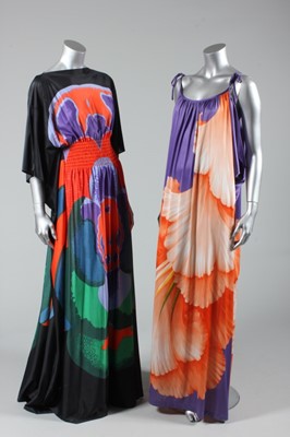 Lot 267 - Four kaftan style gowns, early 1970s, together...