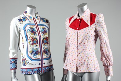 Lot 275 - A group of shirts and blouses, mainly late...