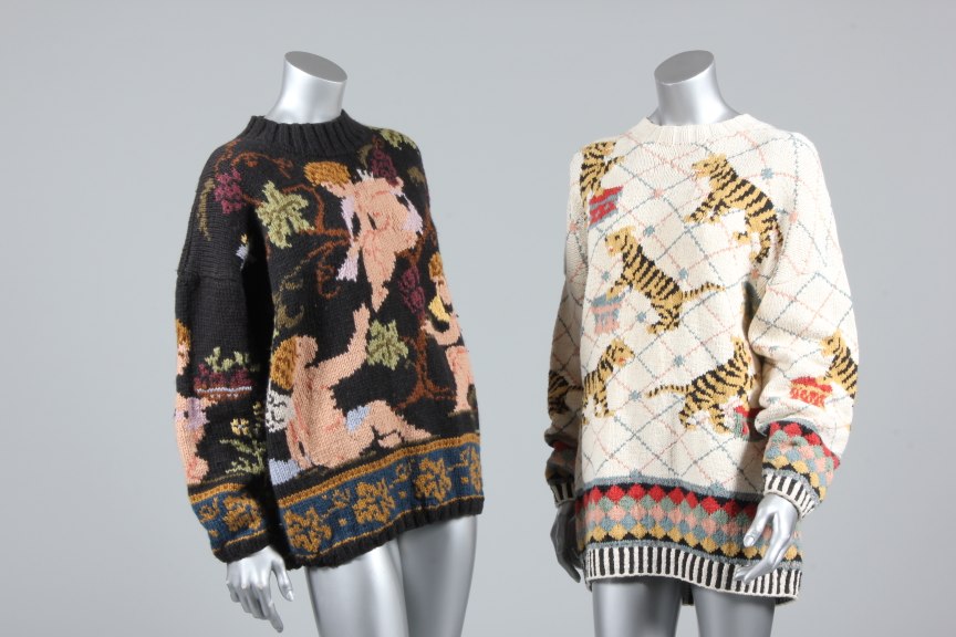 Lot 278 - Five Joseph Tricot knitted cotton and wool