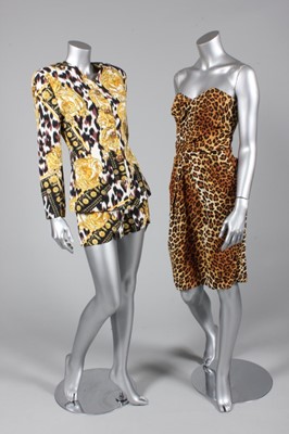 Lot 288 - A large group of animal print clothing, mainly...