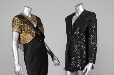 Lot 294 - A large group of twinkly evening jackets,...