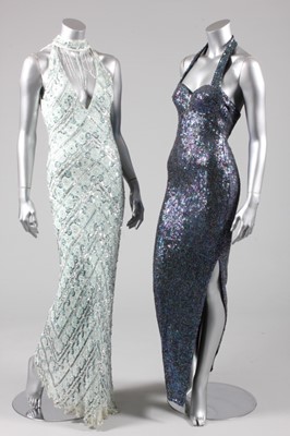 Lot 304 - A good group of slinky evening wear, mainly...