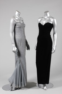 Lot 313 - A group of evening wear, dating from the 1990s,...