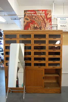 Lot 322 - A shop display cabinet, probably 1950s, the...