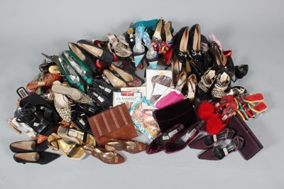 Lot 354 - A large group of designer shoes, mainly 1990s,...