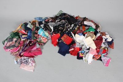 Lot 356 - A large group of assorted scarves and...