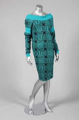 Lot 360 - A BodyMap printed turquoise cotton jersey...