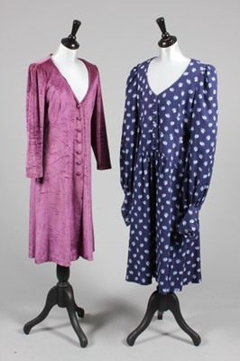 Lot 366 - Four Biba day dresses, mid 60s-early 70s,...