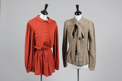 Lot 368 - A group of Biba blouses/short dresses,...