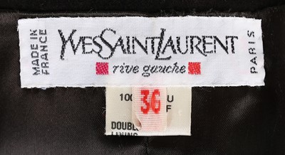Lot 119 - An Yves Saint Laurent Rive Gauche embroidered...