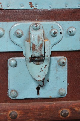 Lot 385 - A Louis Vuitton trunk, late 19th century,...