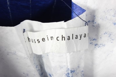 Lot 45 - A Hussein Chalayan orange cotton dress, 1990s,...