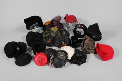 Lot 78 - A large group of hats, mainly 1980s, approx 22,...