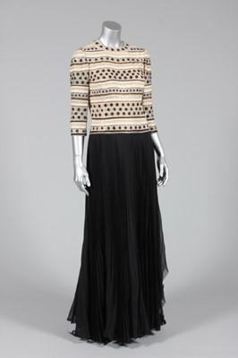 Lot 80 - A Pierre Balmain couture evening gown, late...