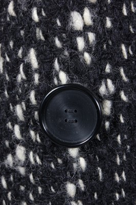 Lot 95 - A Balenciaga couture flecked tweed coat, 1954,...