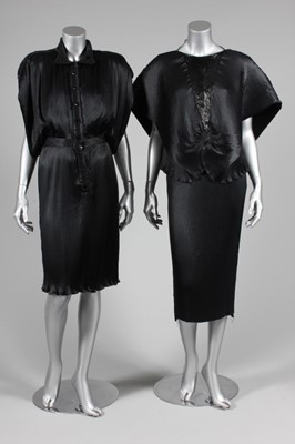 Lot 13 - Four black Yuki cocktail dresses,...
