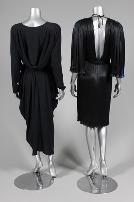 Lot 13 - Four black Yuki cocktail dresses,...