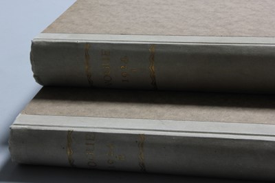 Lot 23 - French Vogue 1924, in two bound volumes, the...
