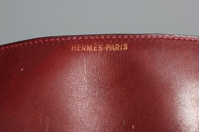 Lot 4 - An Hermès ox-blood leather duffle bag, late...