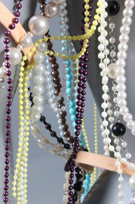 Lot 146 - A Maison Martin Margiela bead-necklace jacket,...