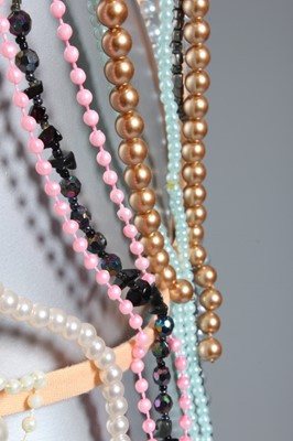 Lot 146 - A Maison Martin Margiela bead-necklace jacket,...