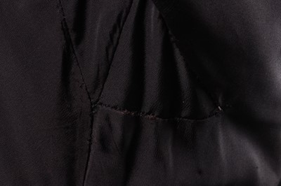 Lot 60 - A Dior black faille cocktail dress,...