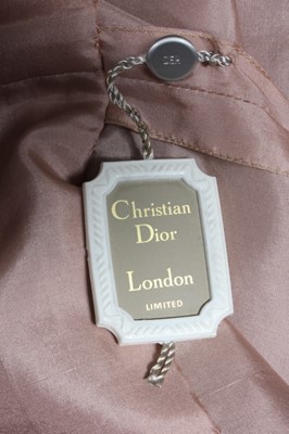 Lot 66 - A Christian Dior London black lace cocktail...