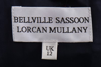 Lot 229 - A Bellville Sassoon/Lorcan Mullany blue velvet...