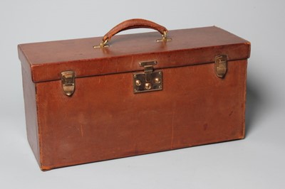 Lot 162 - The Duke of Windsor's Cartier brown pigskin...