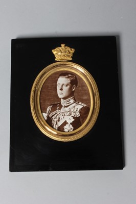 Lot 160 - A photograph of Edward, Prince of Wales, circa...