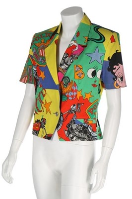 Lot 328 - A Versace Jeans 'Betty Boop' printed cotton...