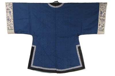 Lot 437 - Four informal silk robes, chang-fu, Chinese,...