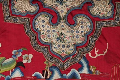 Lot 439 - An embroidered informal robe, chang-fu,...