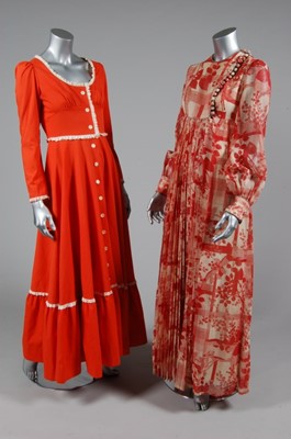 Lot 105 - Summery early seventies clothing, comprising:...