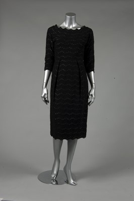 Lot 108 - A Sybil Connolly Irish crochet cocktail dress,...