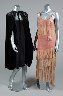 Lot 125 - A group of summery evening wear, 1930s-50s,...