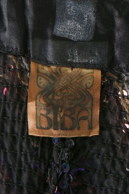 Lot 8 - A Biba zig-zag sequinned jacket, mid-1970s,...