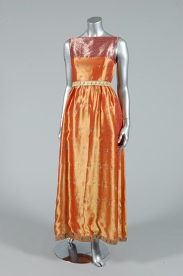 Lot 198 - A Givenchy couture oriental brocaded silk...