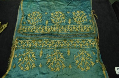 Lot 214 - A group of Ottoman and Asian textiles, 19th...