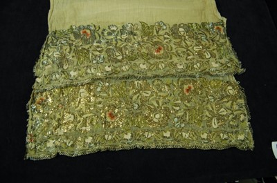 Lot 214 - A group of Ottoman and Asian textiles, 19th...