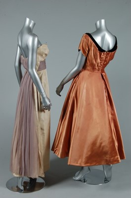 Lot 22 - A group of mainly 1950s evening wear,...