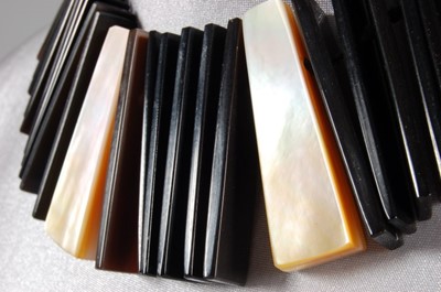 Lot 256 - A group of chunky beaded necklaces, 1980s-90s,...