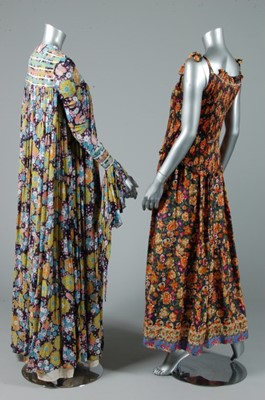 Lot 261 - A group of summery Jean Varon dresses, late...